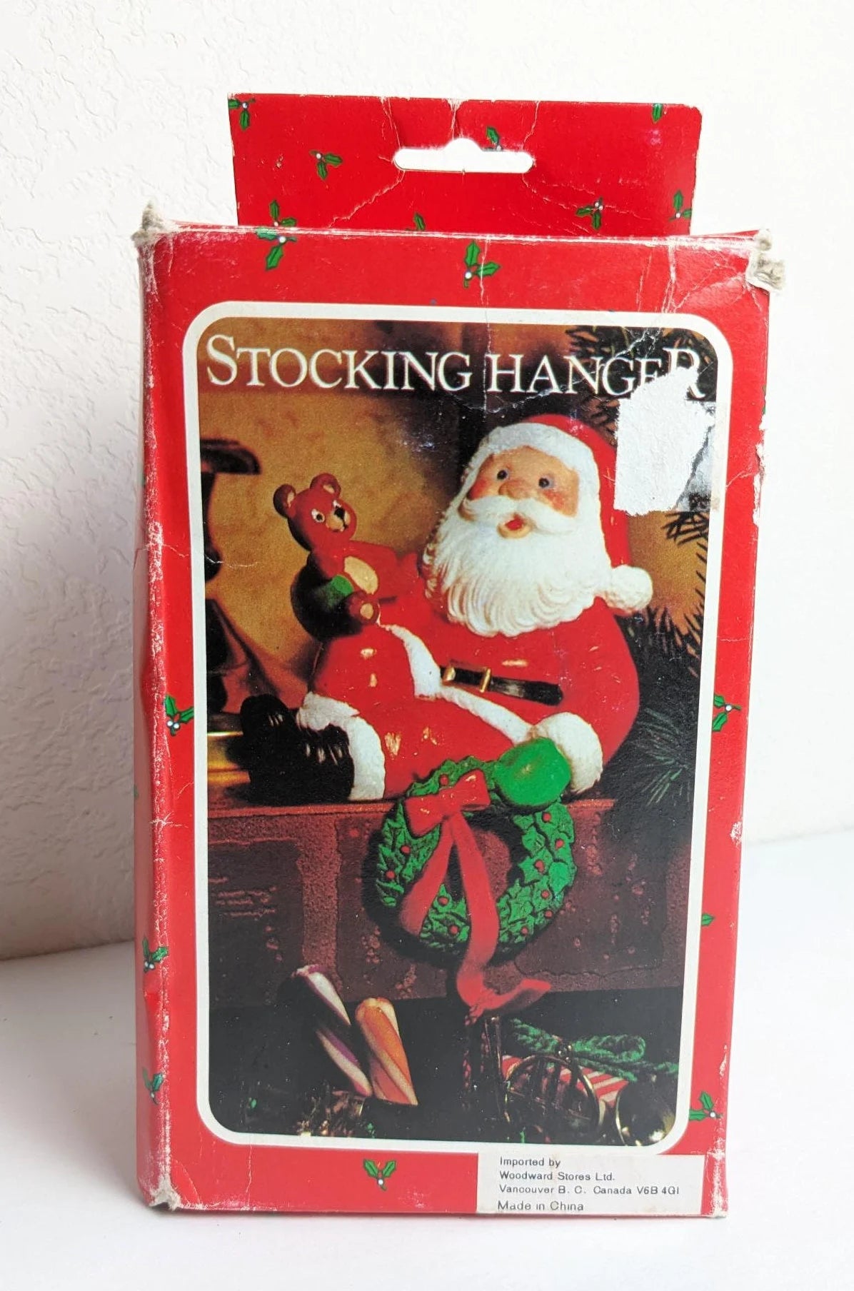 Santa Claus Christmas Stocking Holder