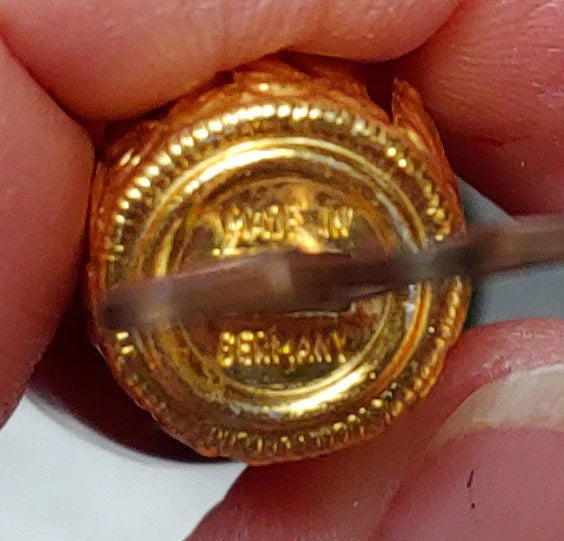 Vintage Inge Glas Soldier Boy Christmas Glass Ornament