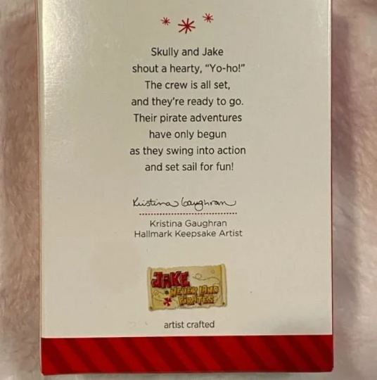 Jake & Skully Set Sail Hallmark Christmas Ornament