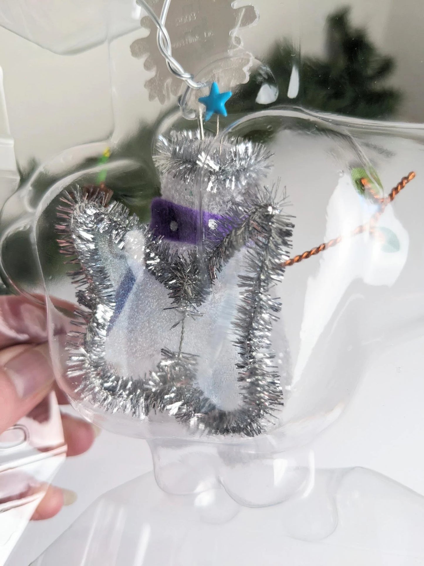 I'm Snow Angel Snowman Christmas Ornament