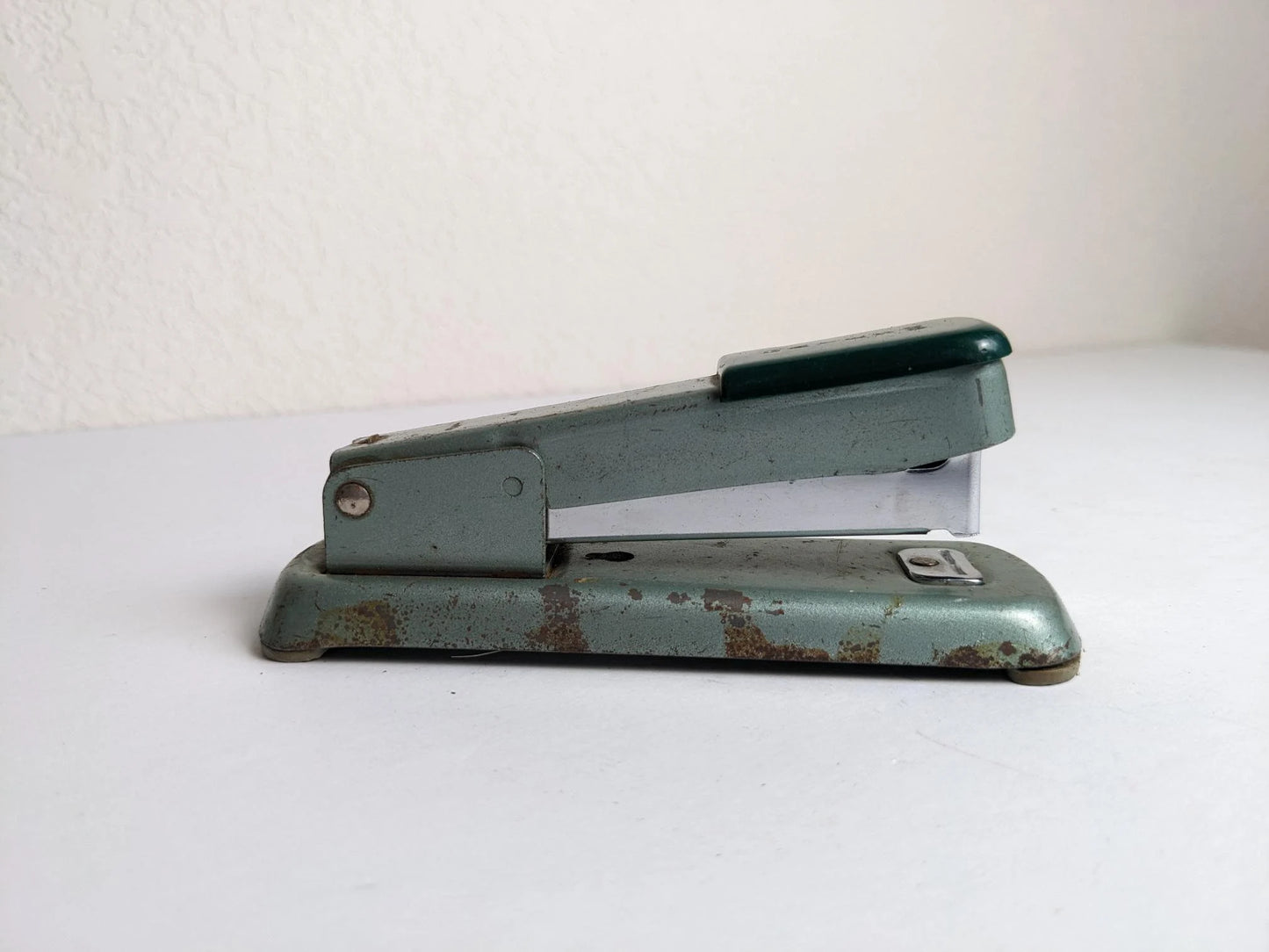 Vintages Bates Stapler and Spiral Paper Organizer