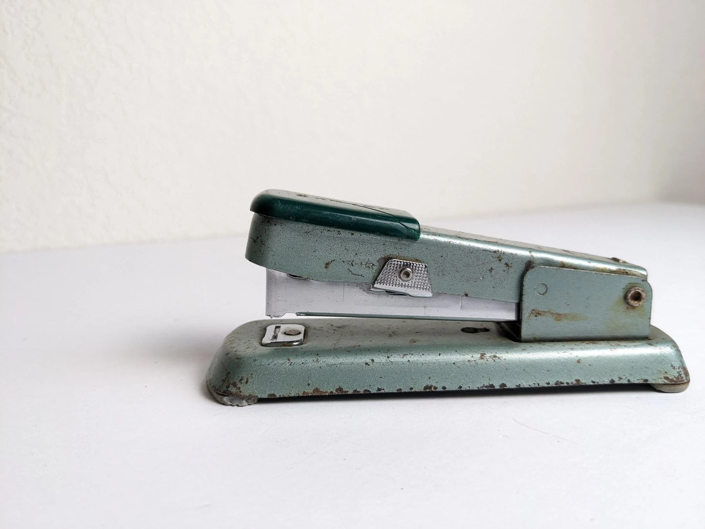 Vintages Bates Stapler and Spiral Paper Organizer
