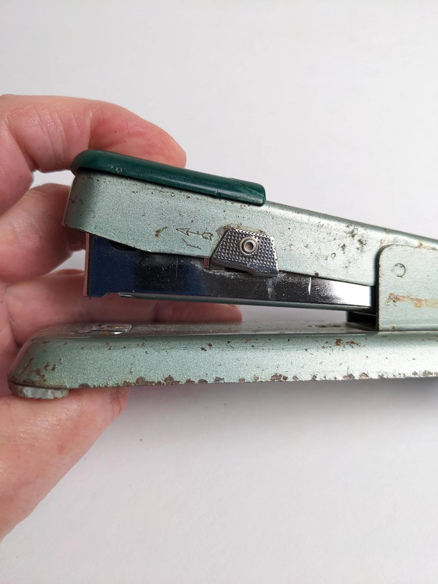 Vintages Bates Stapler and Spiral Paper Organizer