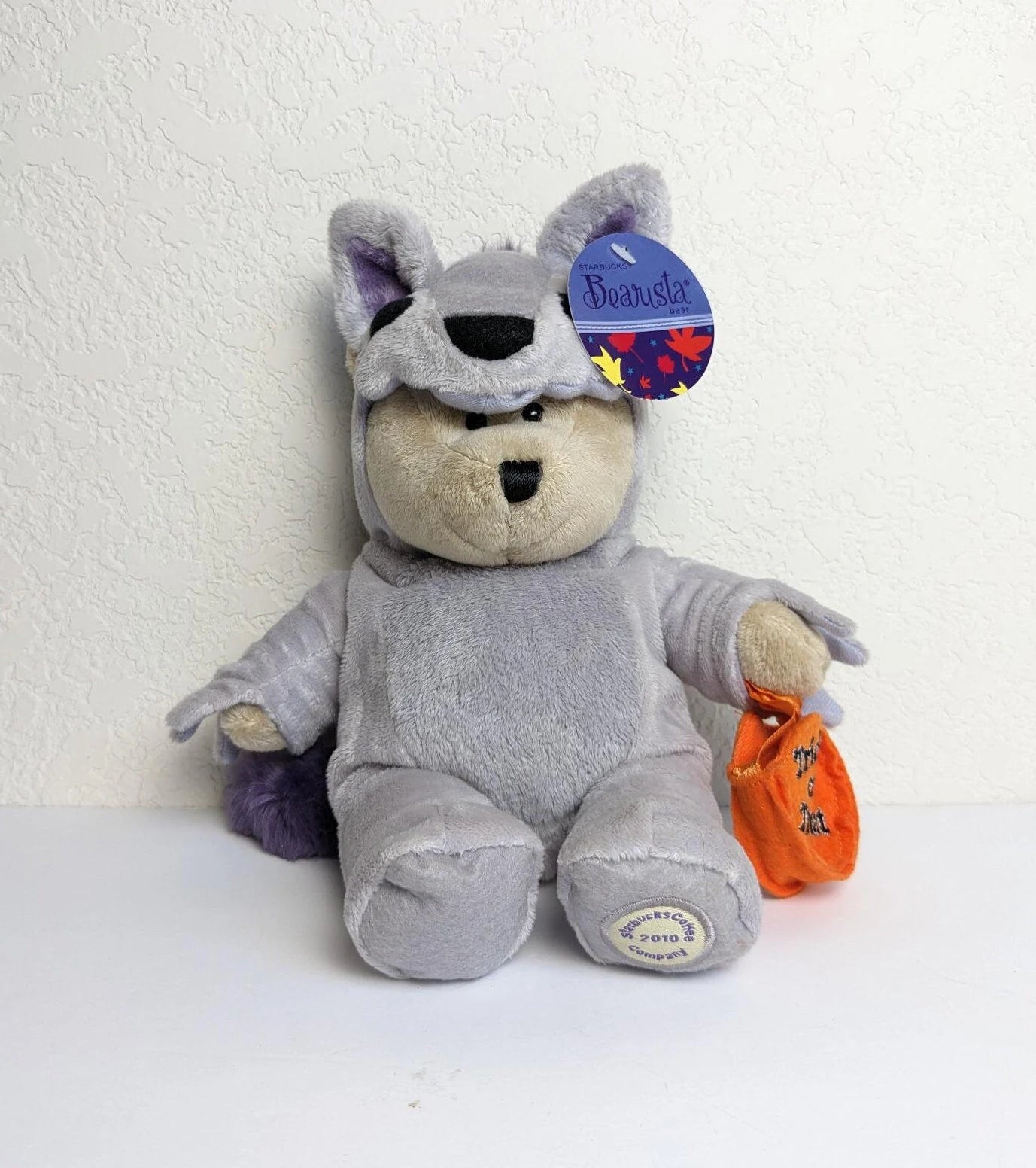 Starbucks Bearista Halloween Trick or Treat Plush Teddy Bear