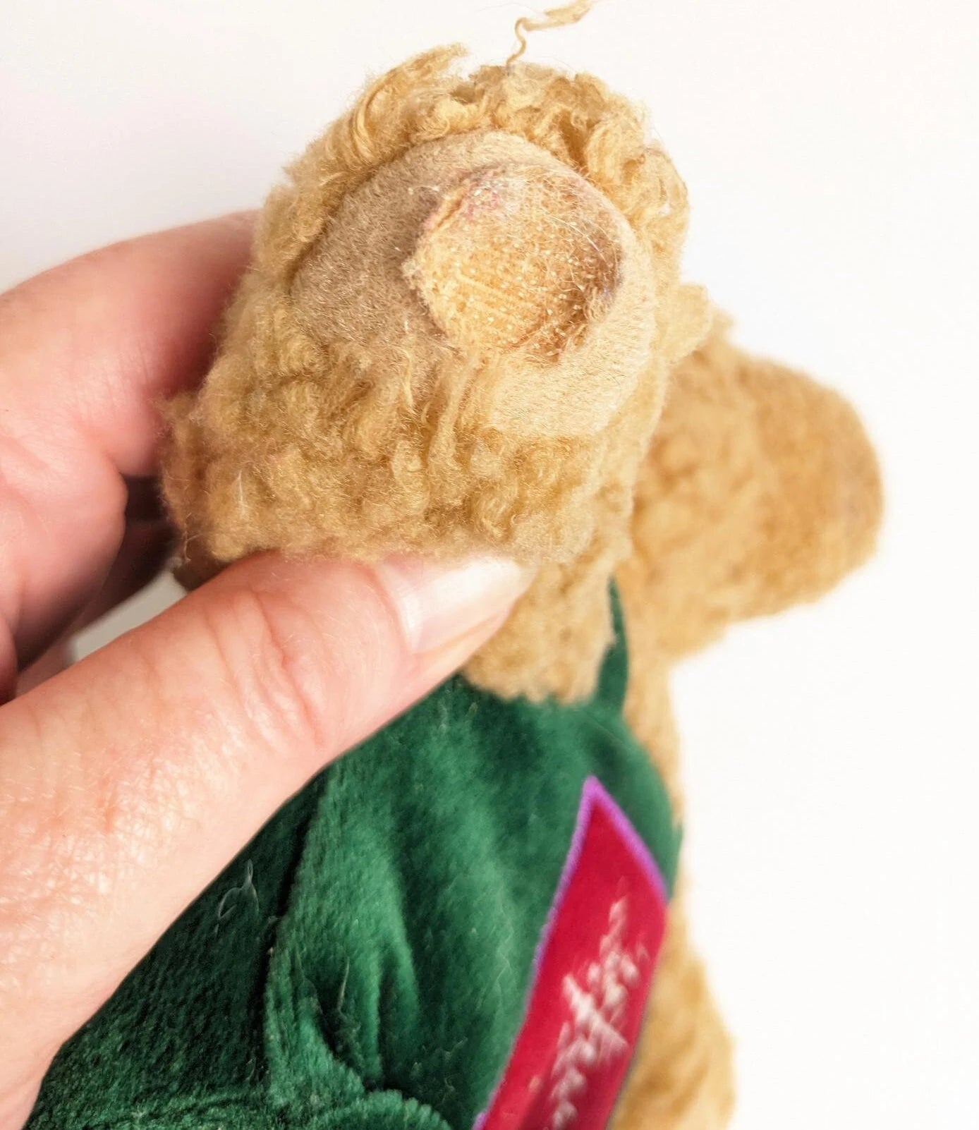 Kiss Kiss Mistletoe Stuffed Teddy Bear Stuffed Animal by Hallmark