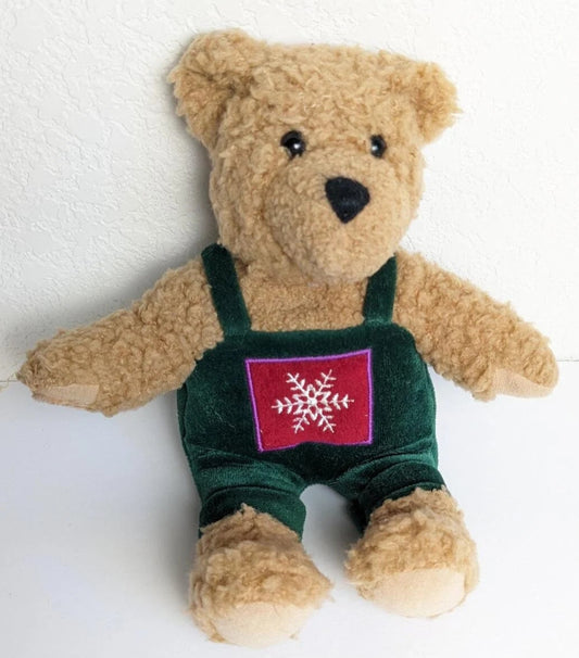 Kiss Kiss Mistletoe Stuffed Teddy Bear Stuffed Animal by Hallmark