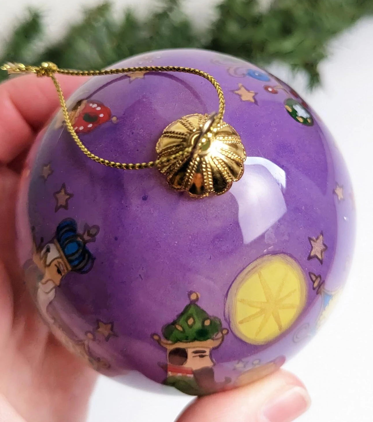 Li Bien Three Wiseman Nativity Christmas Ornament