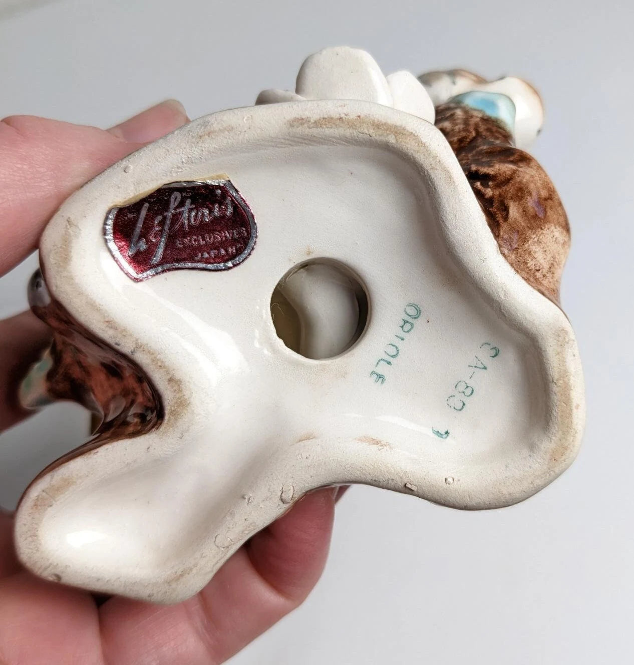 Vintage Lefton Oriole Bird Figurine