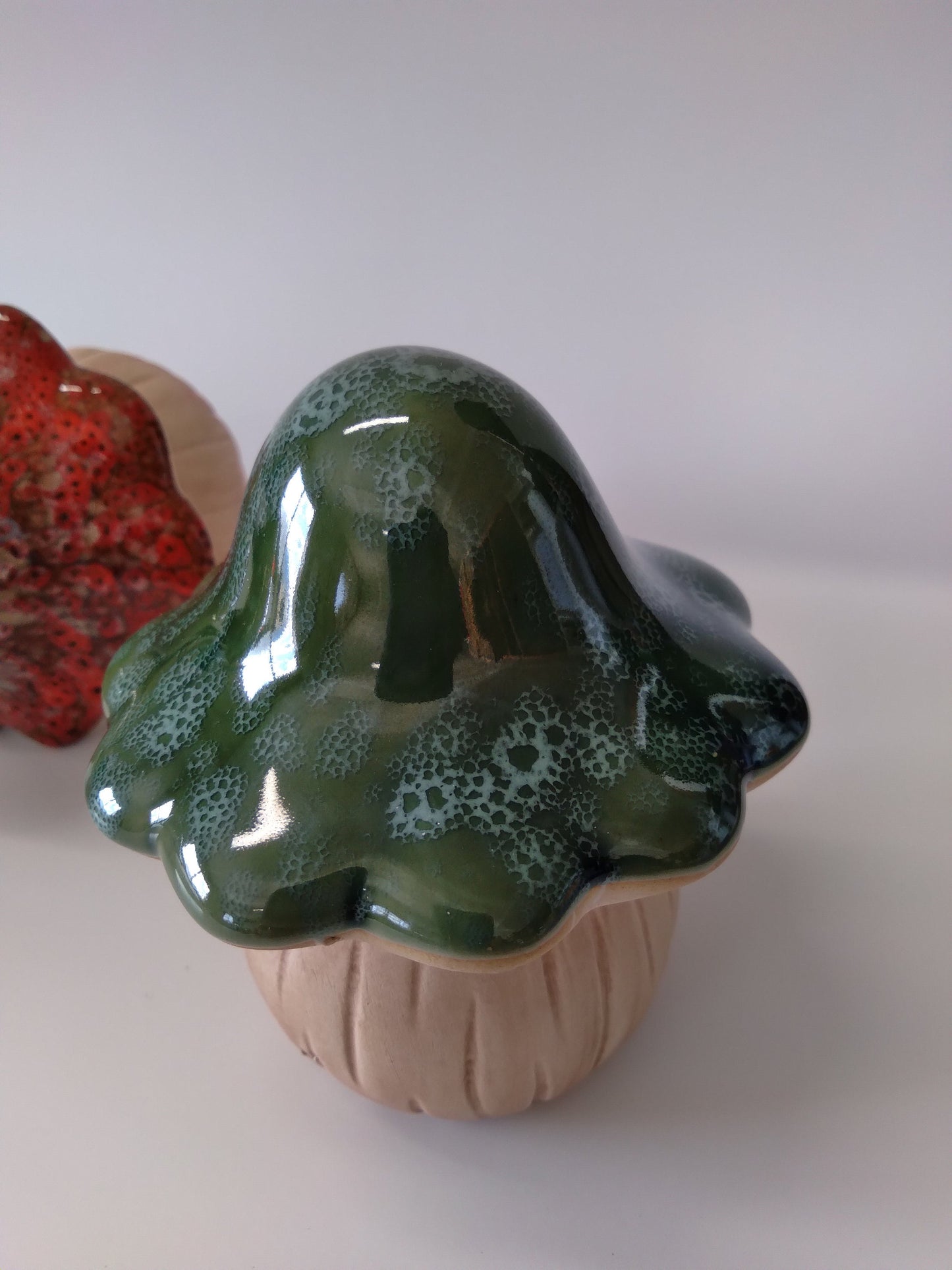 Ceramic Fairy Garden Mushrooms