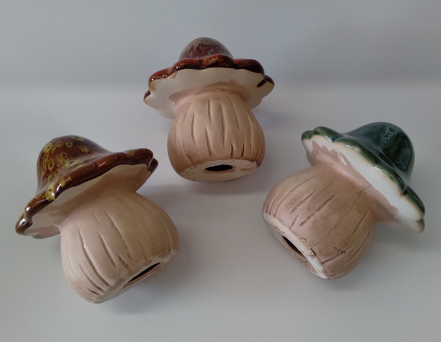 Ceramic Fairy Garden Mushrooms