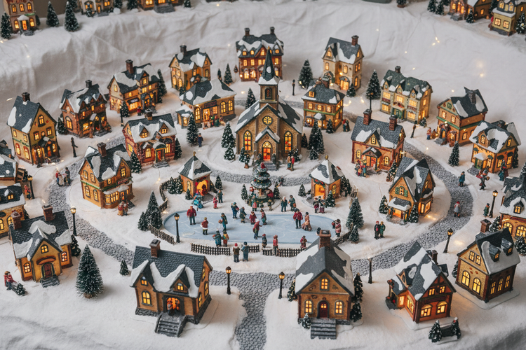 Christmas Village Accessories