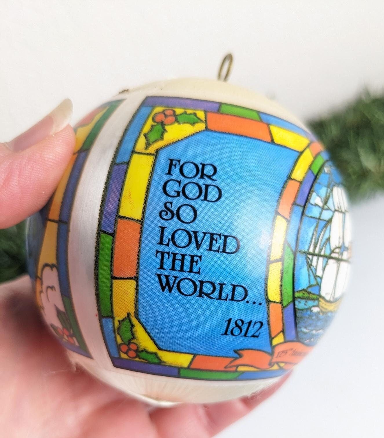 175th Anniversary Judson's Sailing Christmas Ornament