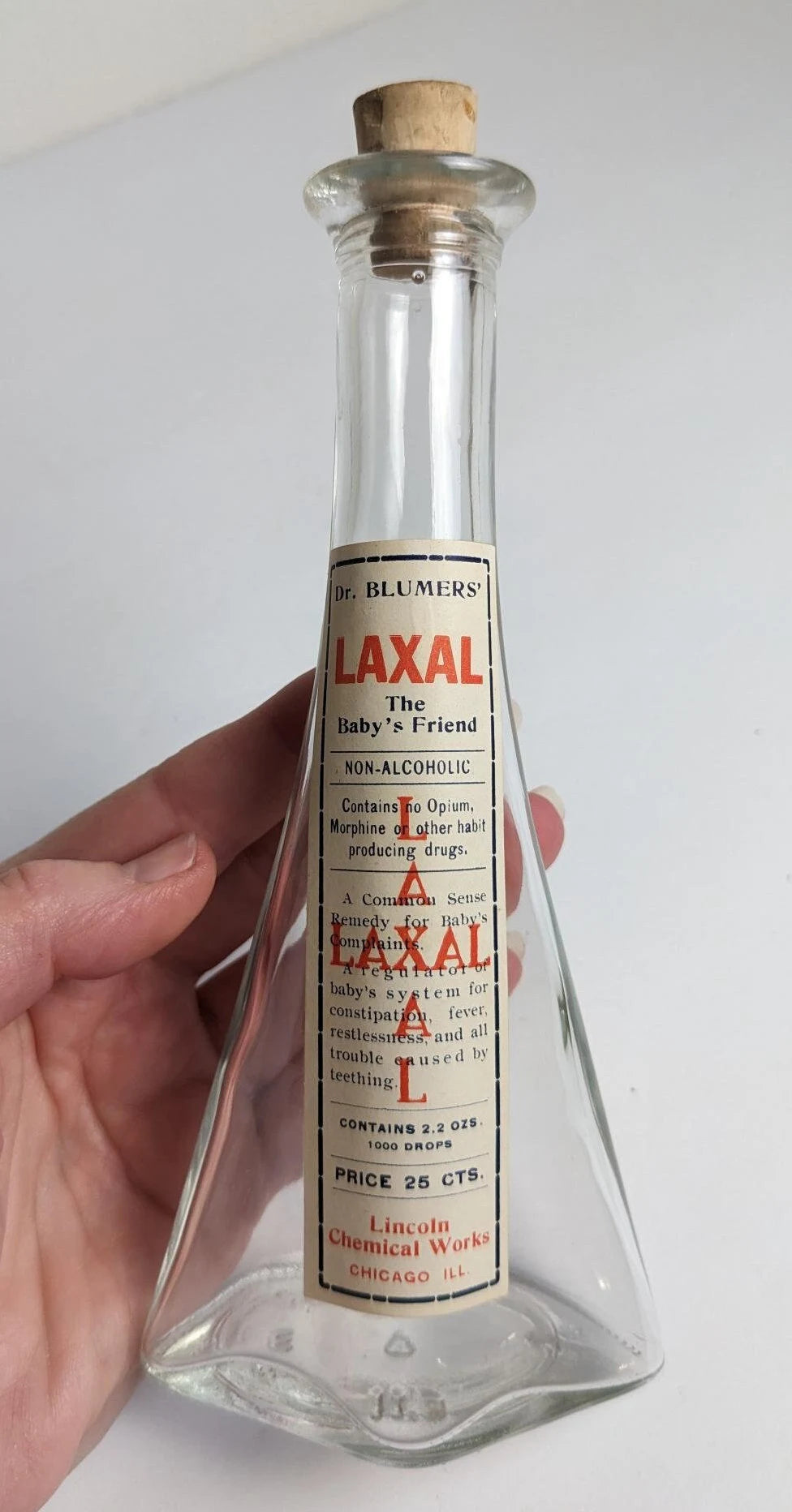 Vintage Antique Style Medicine Drug Store Bottles