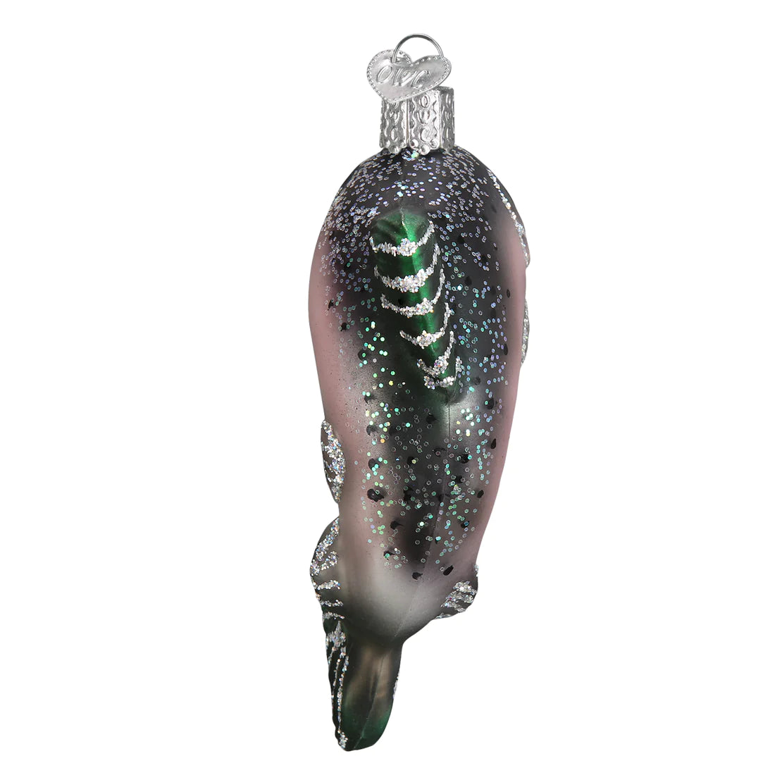 King Salmon Old World Christmas Glass Ornament