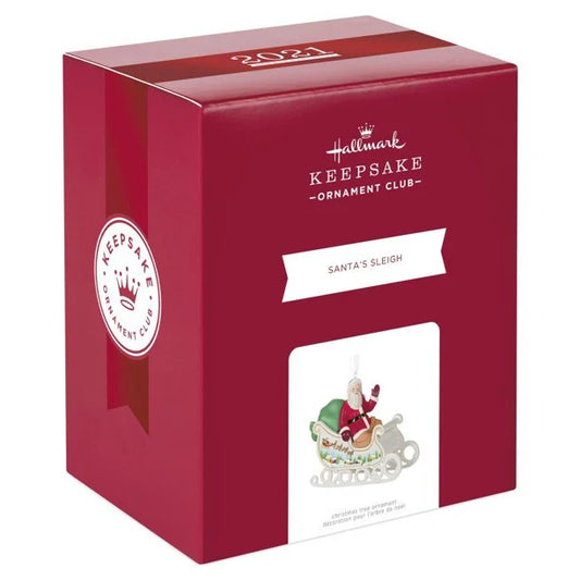 Santa's Sleigh - Hallmark Keepsake Ornament 2021