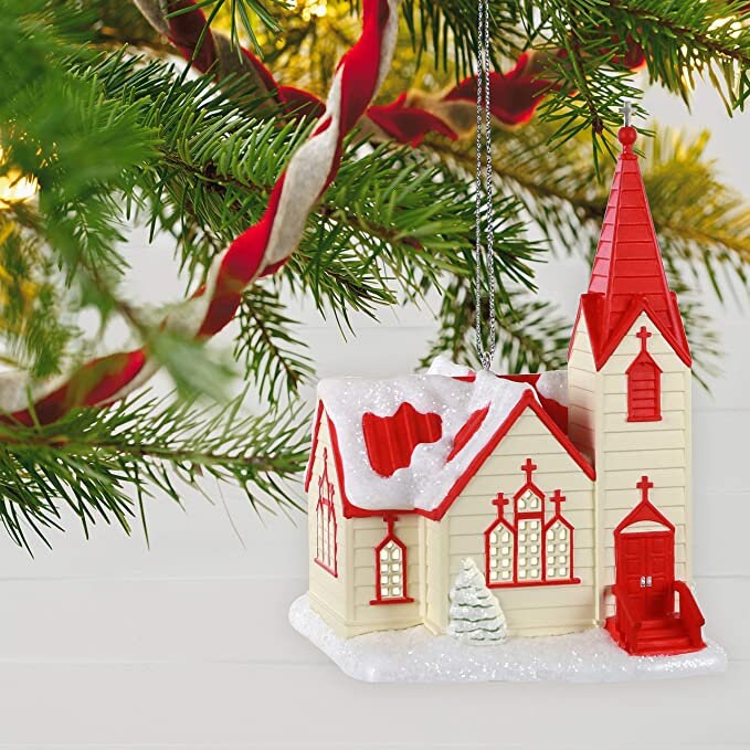 Come in and Rest Church Hallmark Christmas Ornament