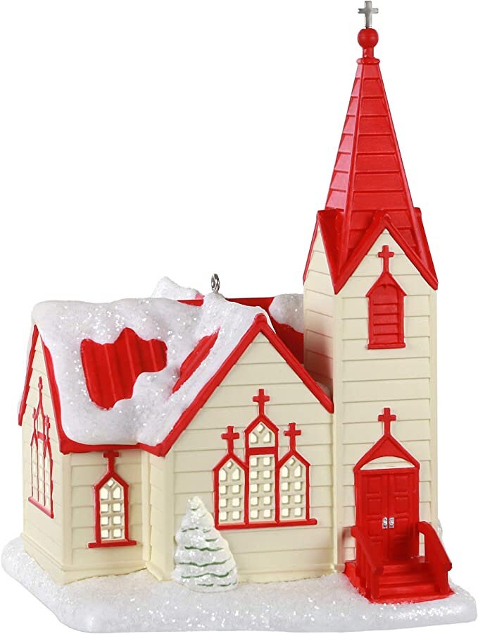 Come in and Rest Church Hallmark Christmas Ornament