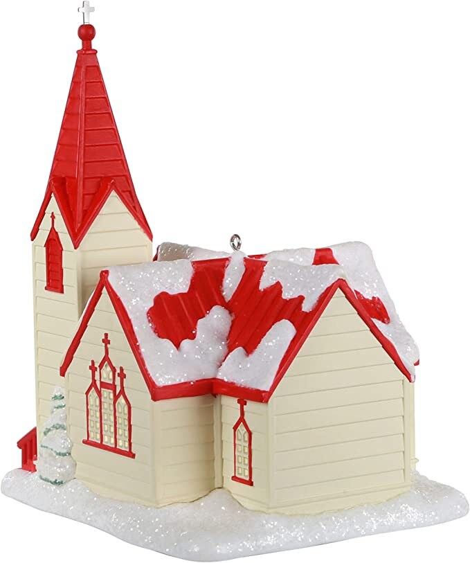 Come in and Rest Church Hallmark Christmas Ornament