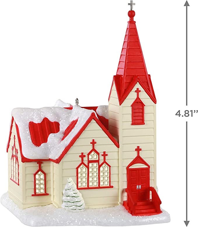 Come in and Rest Church Hallmark Christmas Ornament