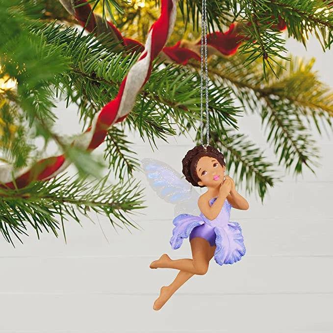 Iris Fairy Messenger Christmas Ornament