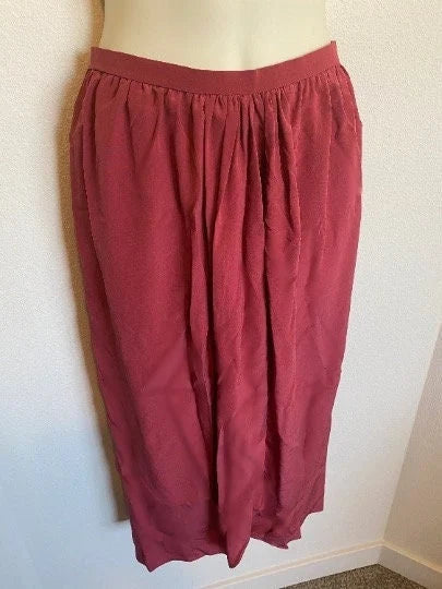 Vintage Women's Clothing Mauve Pink Skirt