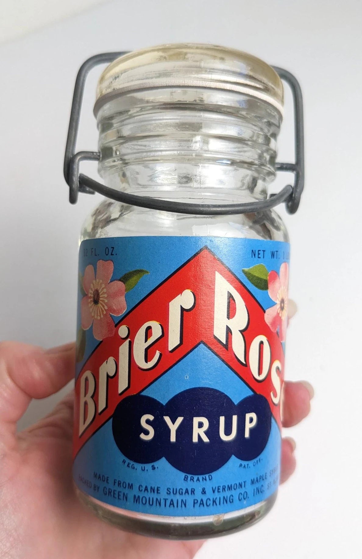 Vintage Antique Style Syrup Kitchen Bottles