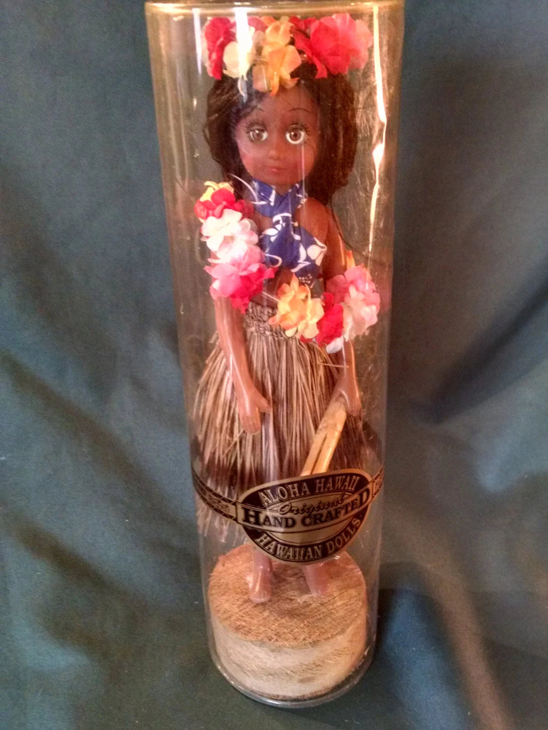 Vintage Handcrafted Hawaiian Doll Collectible