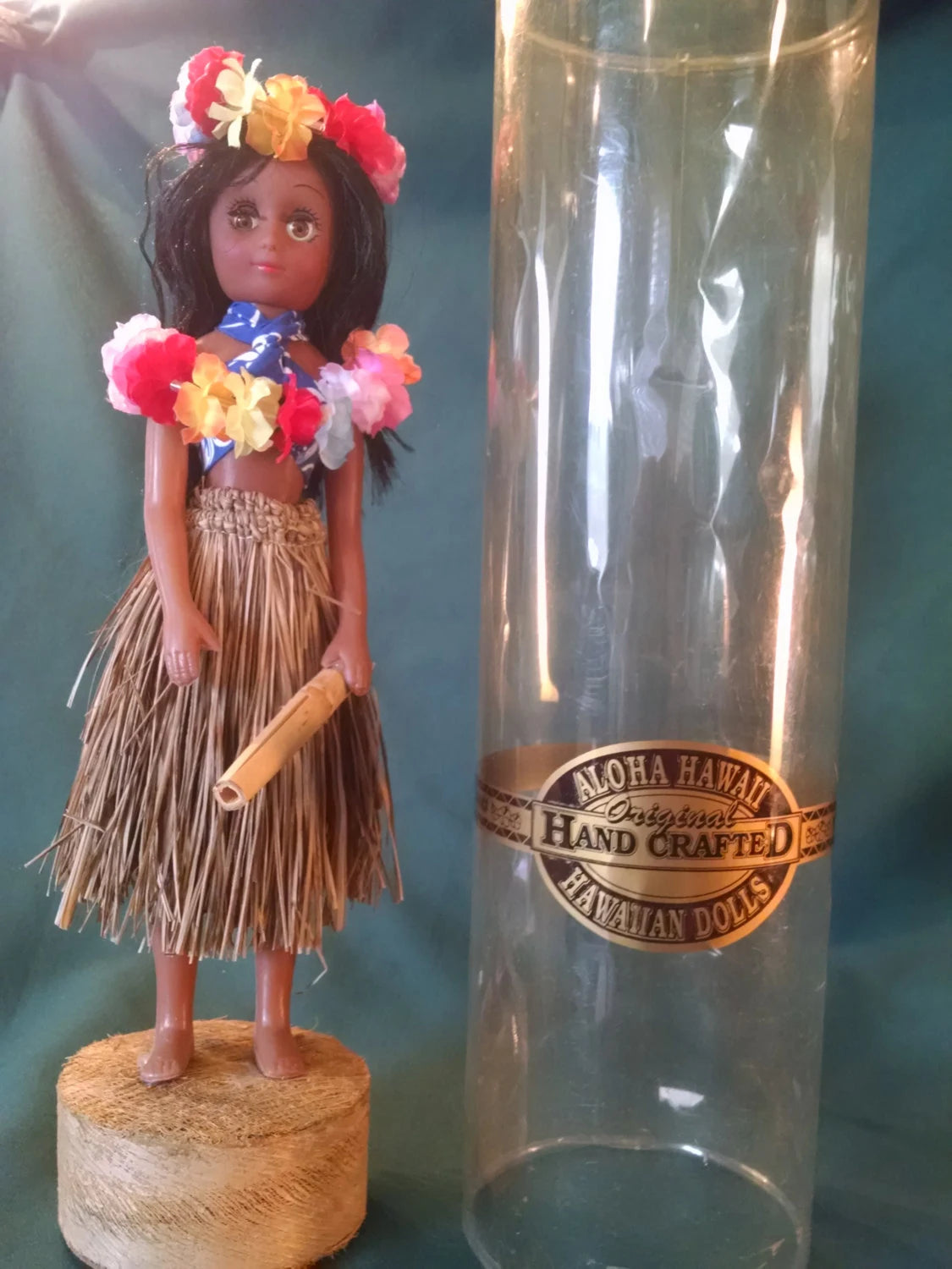 Vintage Handcrafted Hawaiian Doll Collectible