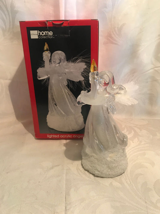 Lighted Acrylic Angel