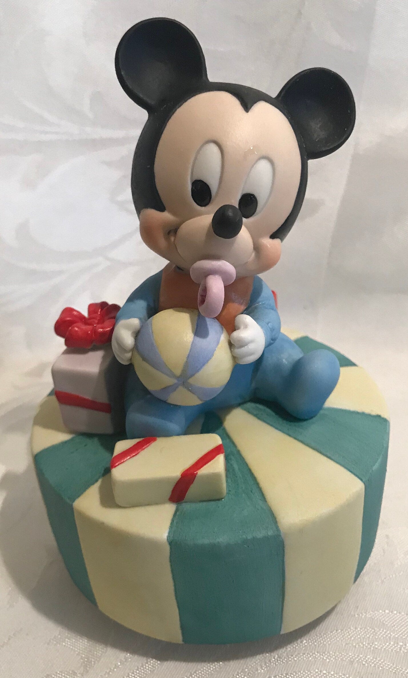 Disney Babies Mickey Mouse Windup Music Box