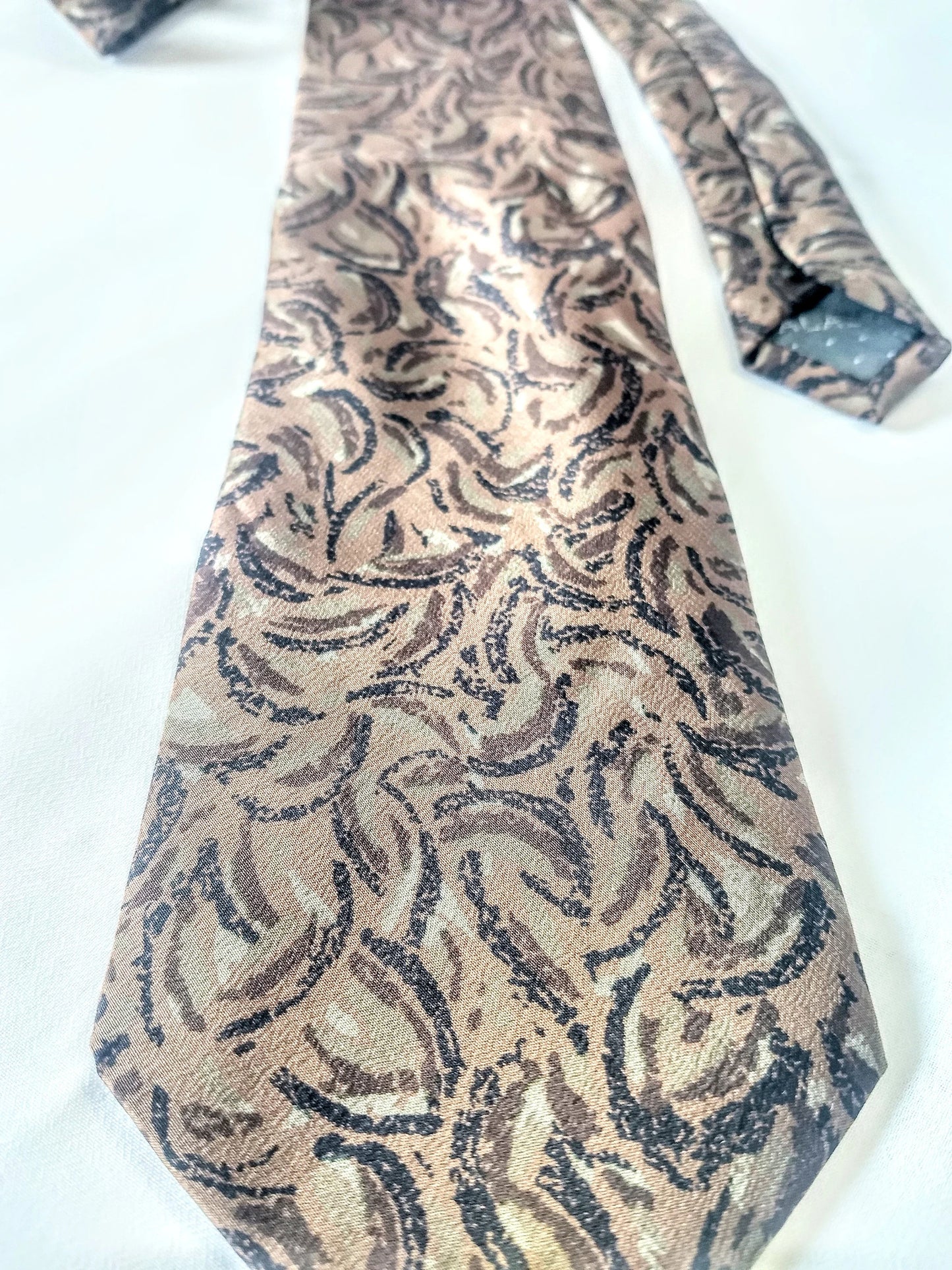 Vintage Men's Carlo Palazzi Silk Necktie