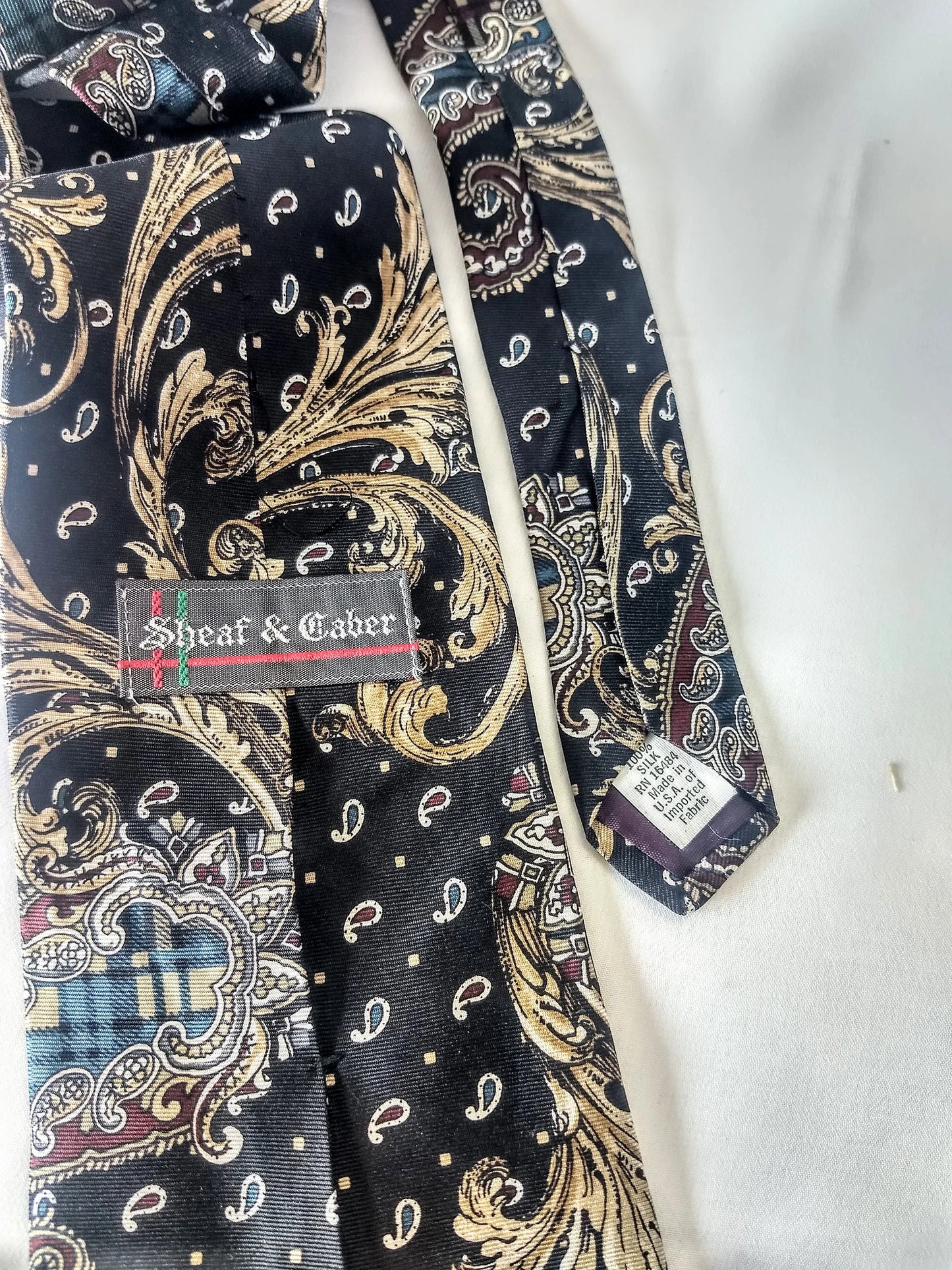 Vintage Men's Sheaf & Caber Tie