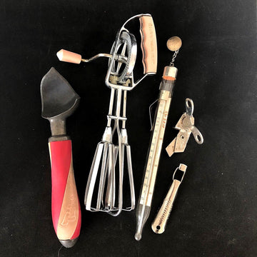 Vintage Kitchen Baking Utensils