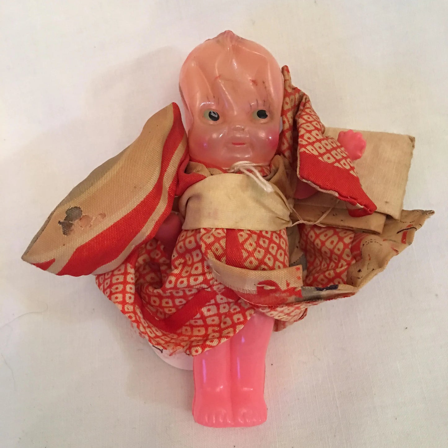 Japanese Kewpie Doll Hand Stitched Kimono