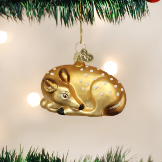 Fawn Old World Christmas Ornament