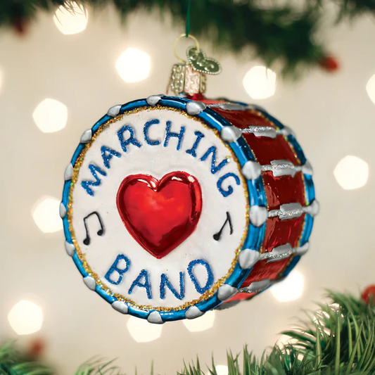 Marching Band Old World Christmas Ornament