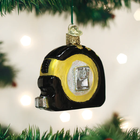 Tape Measure Old World Christmas Ornament