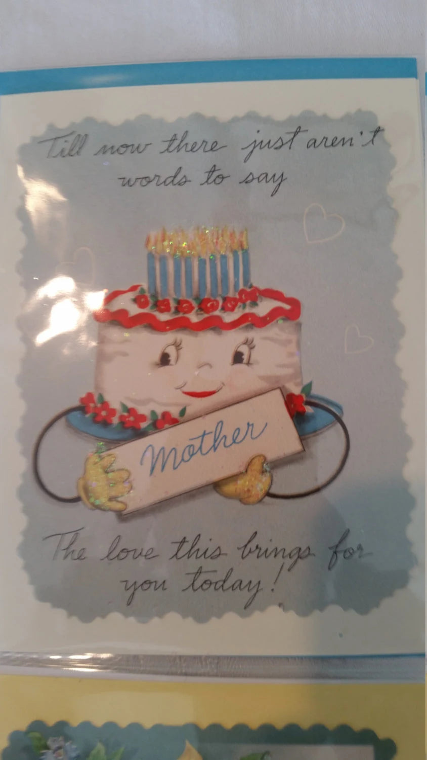 Vintage Handmade Birthday Cards