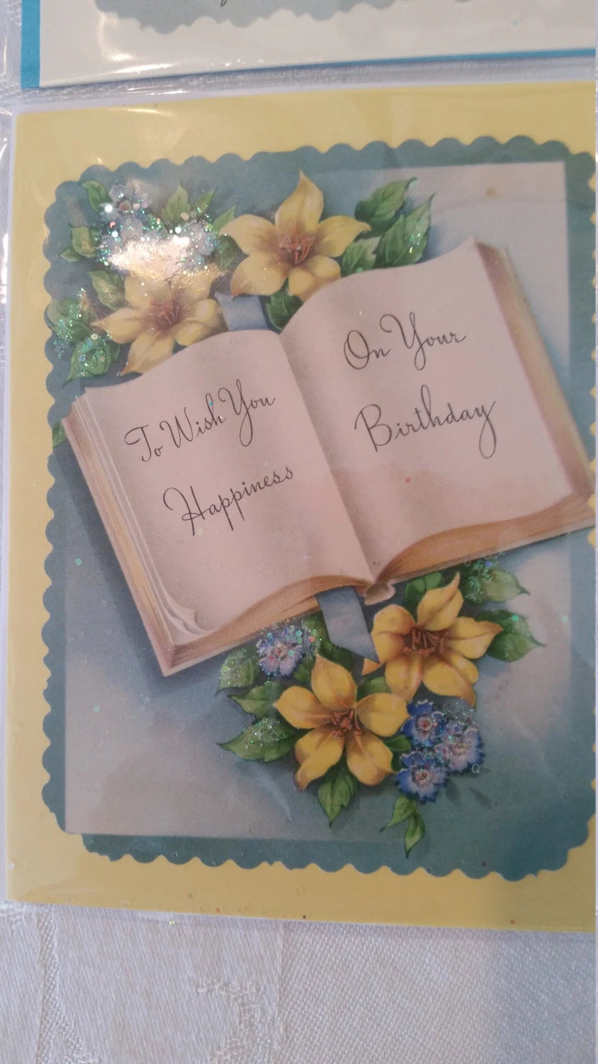 Vintage Handmade Birthday Cards