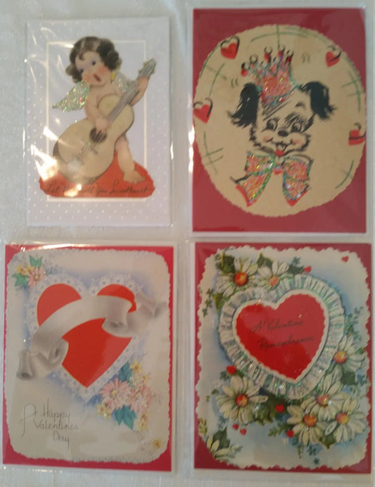 Vintage Handmade Valentine's Day Cards