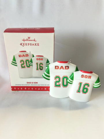 Hallmark Keepsake 'Dad and Son' Ornament
