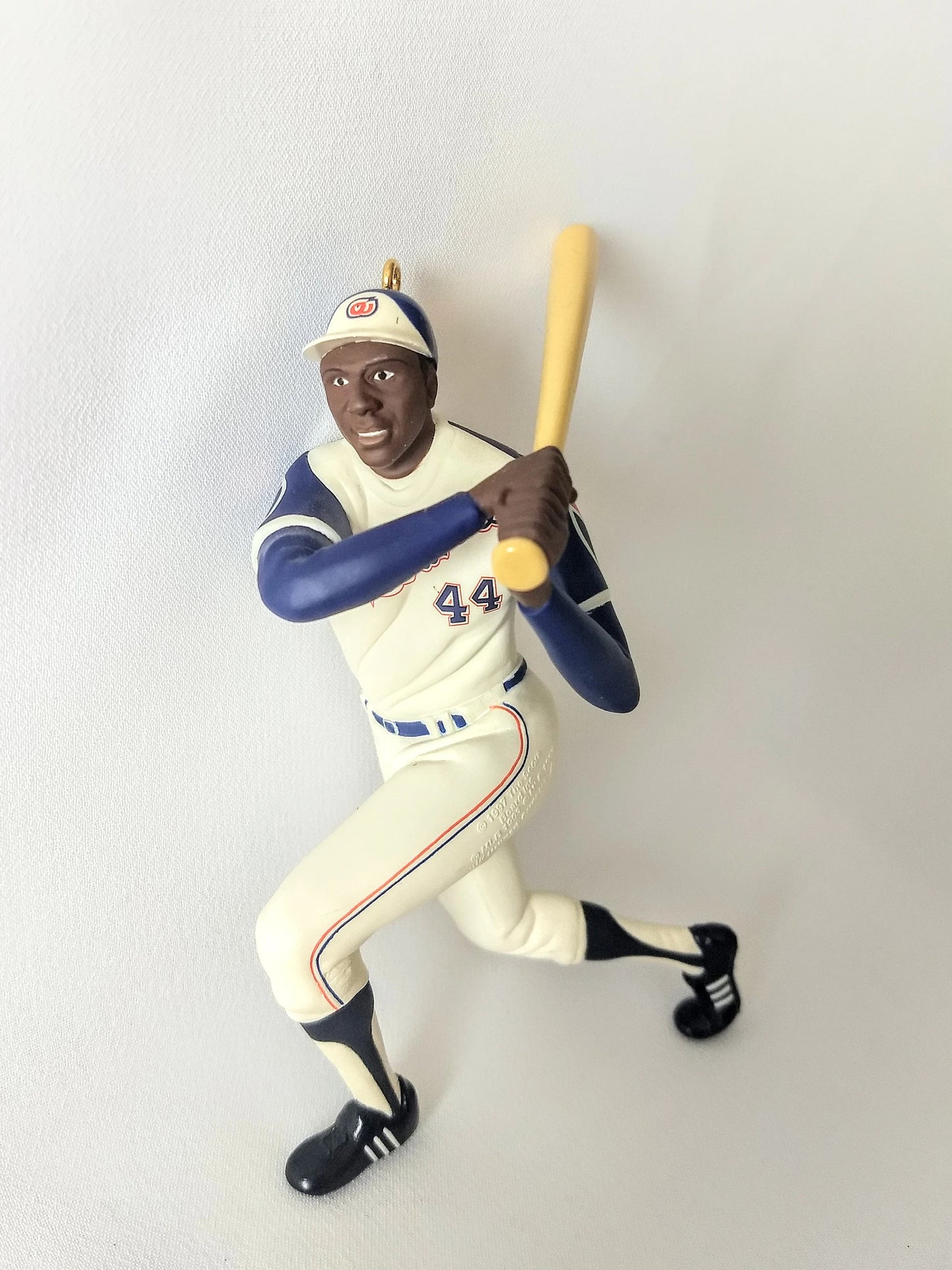 Vintage Hallmark Keepsake Hank Aaron MLB Christmas Ornament