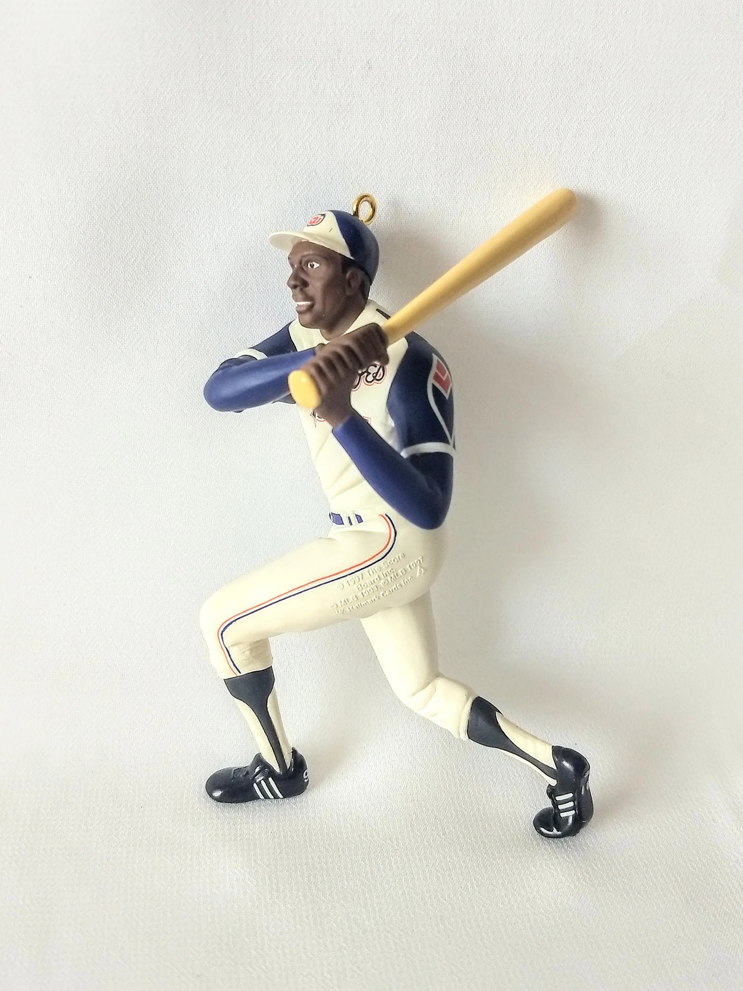 Vintage Hallmark Keepsake Hank Aaron MLB Christmas Ornament