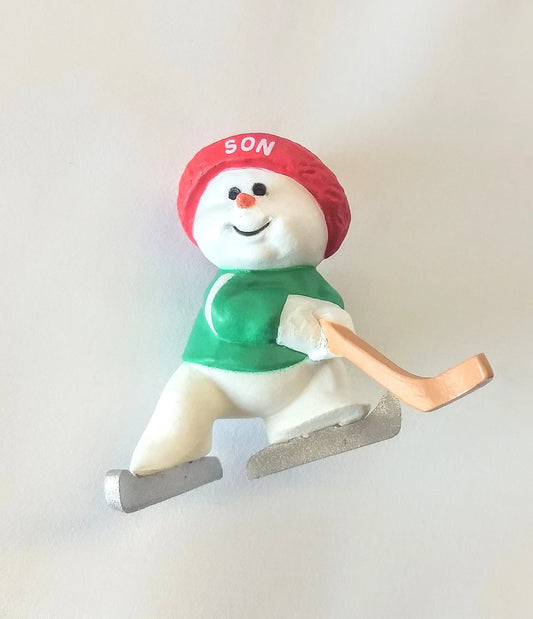 Vintage Hallmark Son Snowman Christmas Ornament