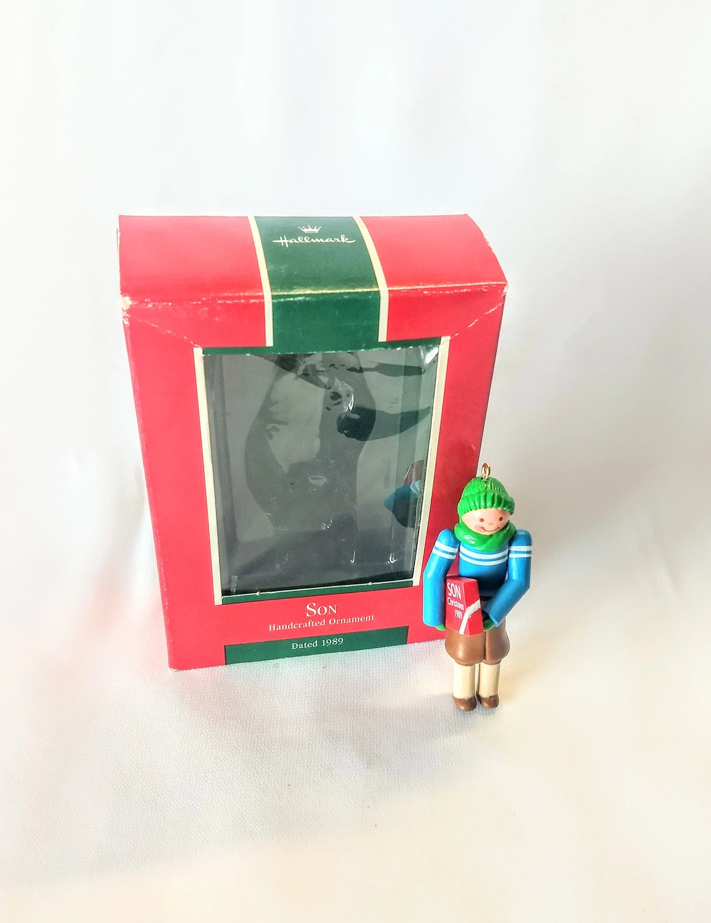 Vintage 1989 Hallmark 'Son' Christmas Ornament