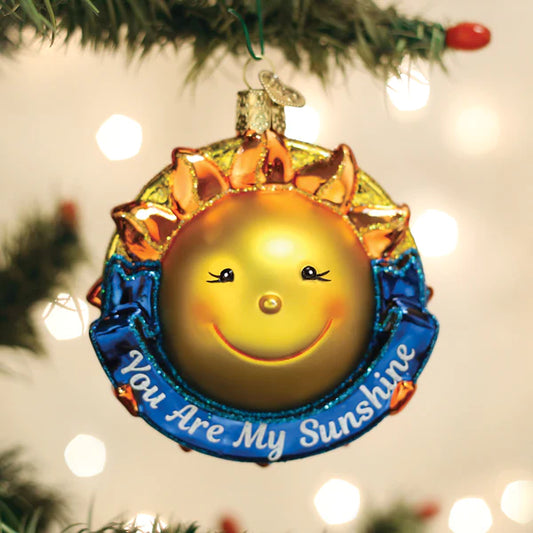 You Are My Sunshine Old World Christmas Ornament