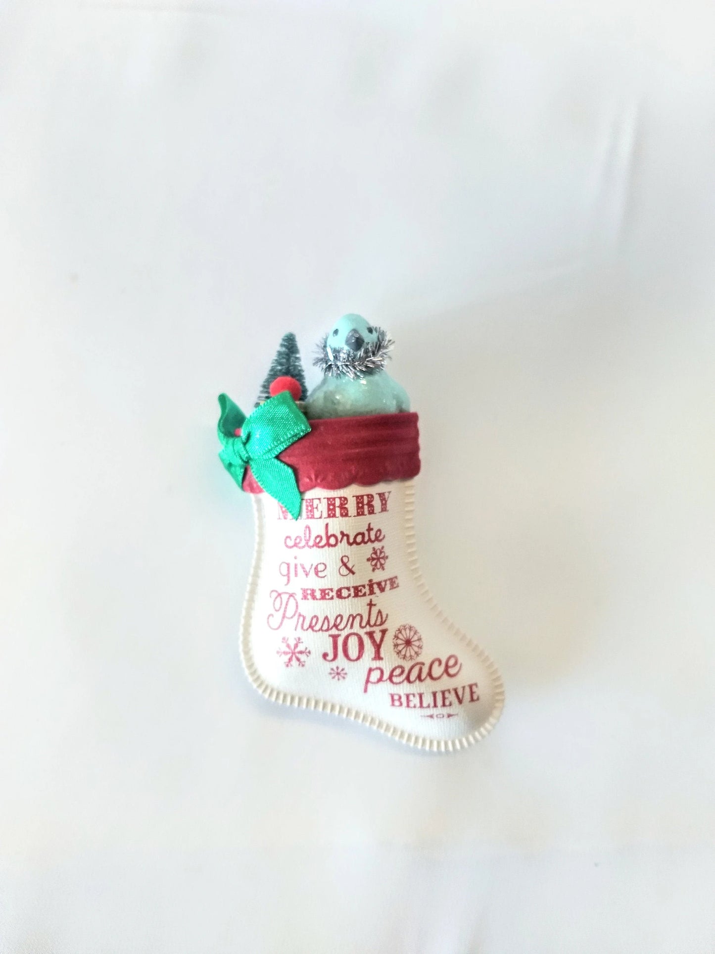 Hallmark 2016 Stocking Christmas Ornament