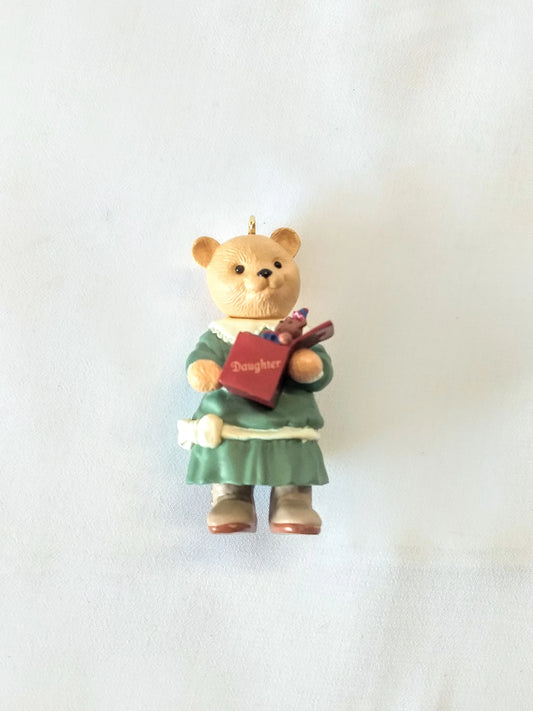 Vintage 1996 Hallmark Daughter Ornament