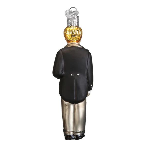 Groom Blonde Old World Christmas Ornament