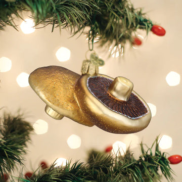 Portobello Mushroom Old World Christmas Ornament